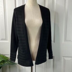 Verve Ami Women’s Black Cardigan Sweater Size S
